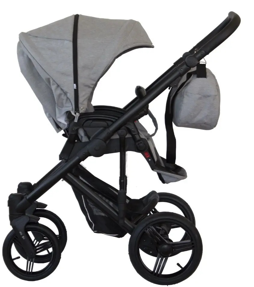 Carucior modular 2in1 Bebetto Magnum Lux 08 (Gray/Black) - 3