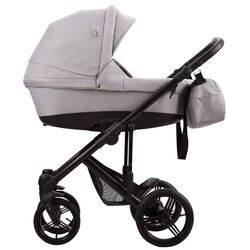 Carucior modular 2in1 Bebetto Magnum Lux 08 (Gray/Black)