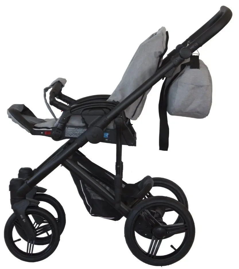 Carucior modular 2in1 Bebetto Magnum Lux 08 (Gray/Black) - 5