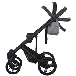 Carucior modular 2in1 Bebetto Magnum Lux 08 (Gray/Black) Thumb