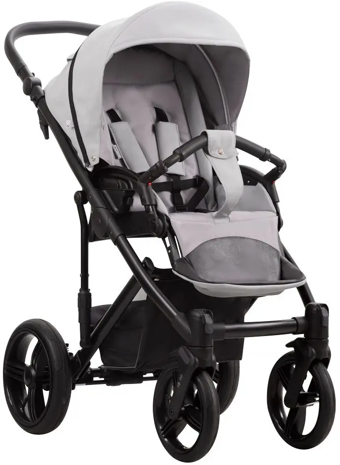 Carucior modular 2in1 Bebetto Magnum Prima 02 (Light Grey) - 2