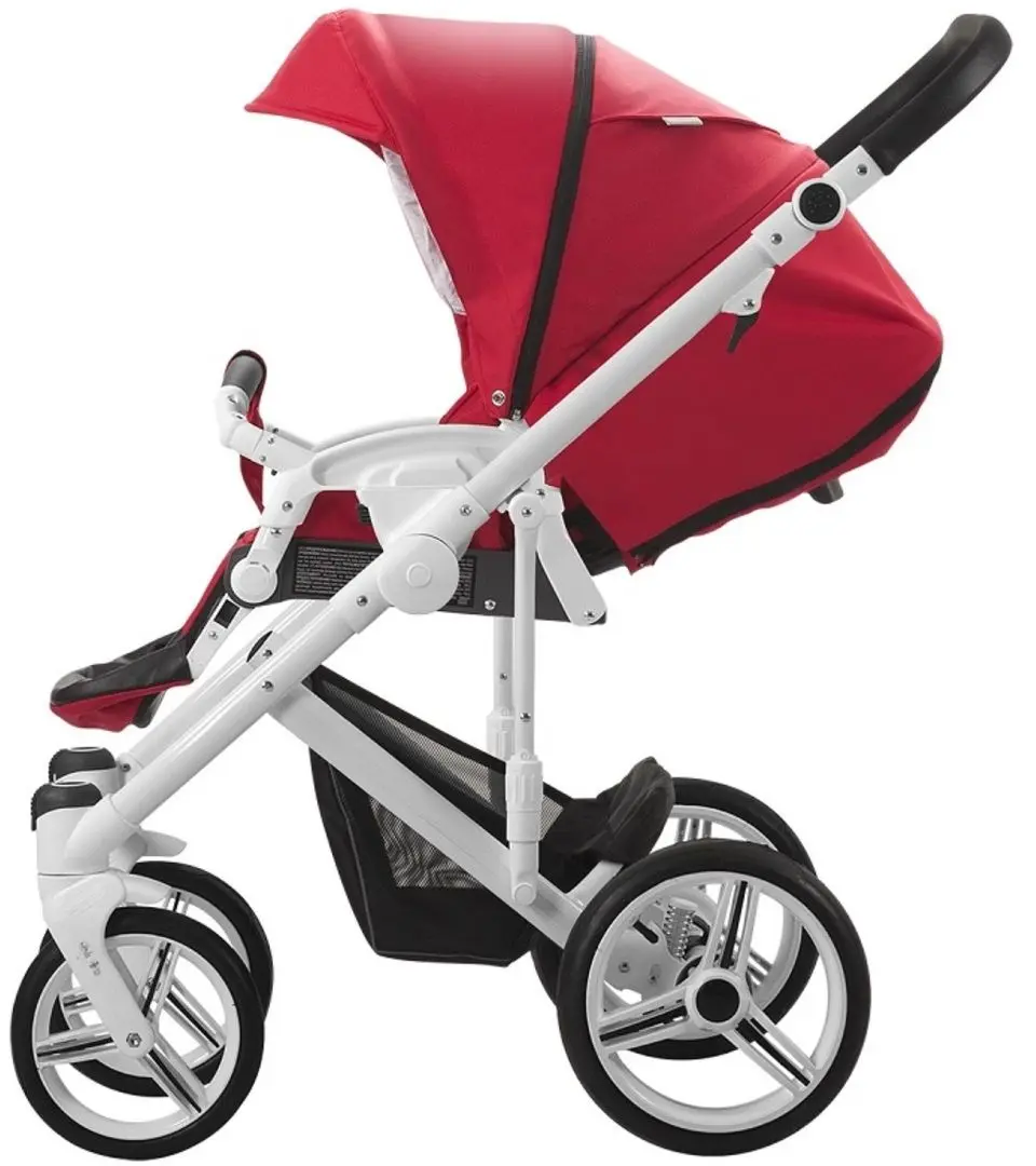 Carucior modular 2in1 Bebetto Magnum Prima 02 (Light Grey) - 7