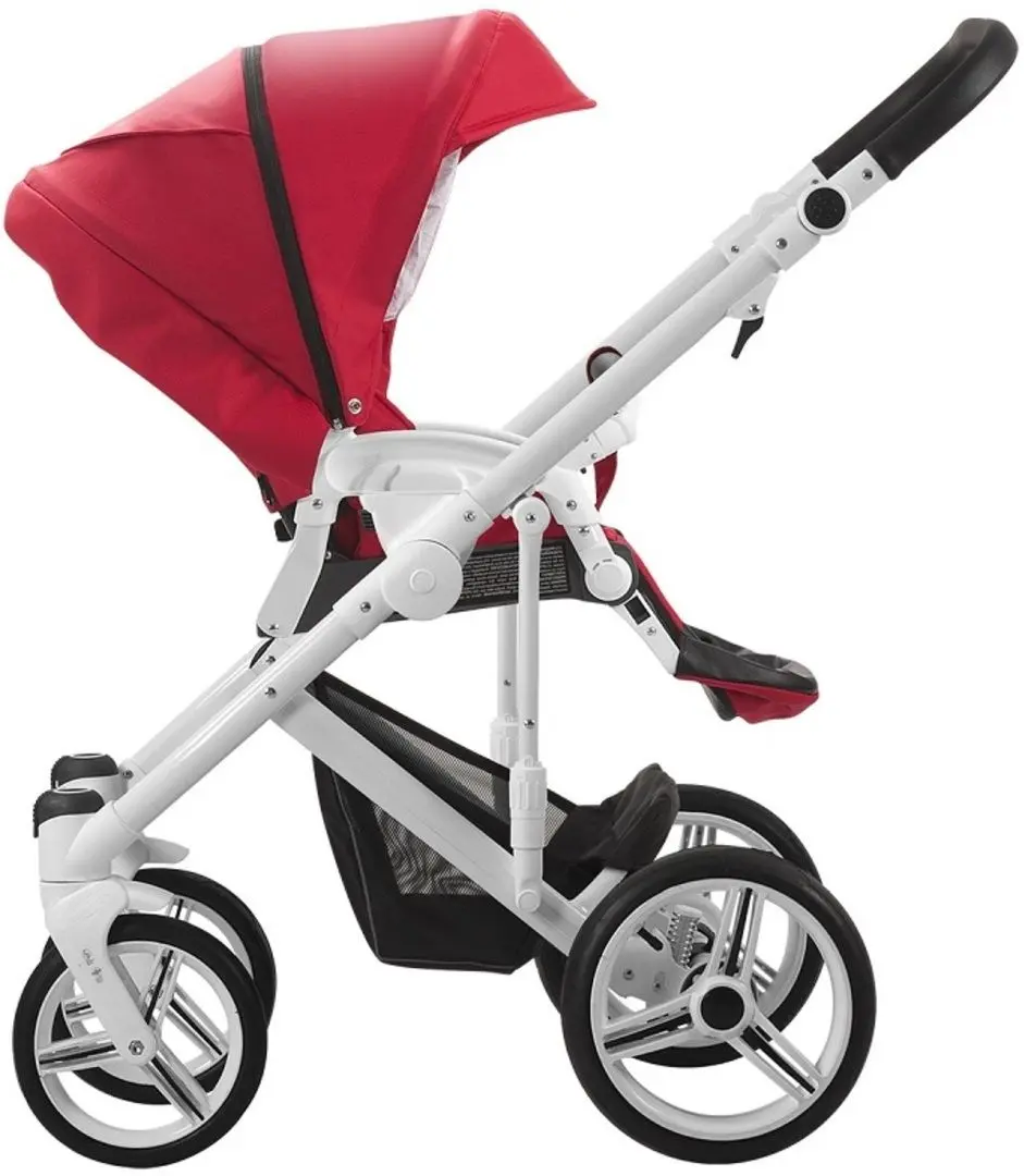 Carucior modular 2in1 Bebetto Magnum Prima 02 (Light Grey) - 9