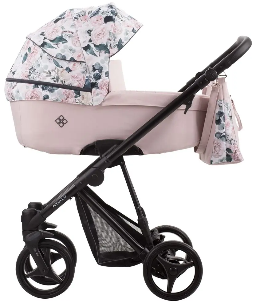 Carucior modular 2in1 Bebetto Nitello 13 (Pink)