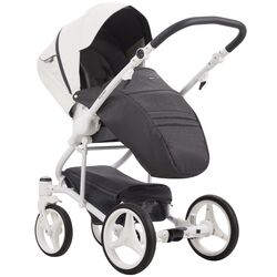 Carucior modular 2в1 Bebetto Torino 01 White Frame (White/Grey) Thumb