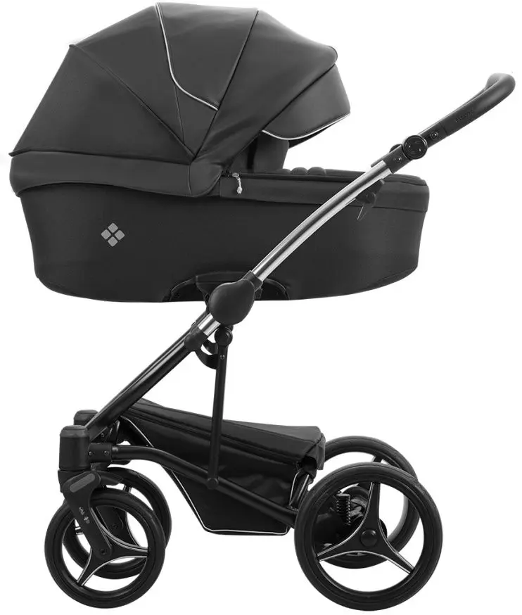 Carucior modular 2в1 Bebetto Torino 01 White Frame (White/Grey) - 6