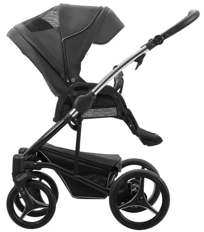 Carucior modular 2в1 Bebetto Torino 01 White Frame (White/Grey) - 8