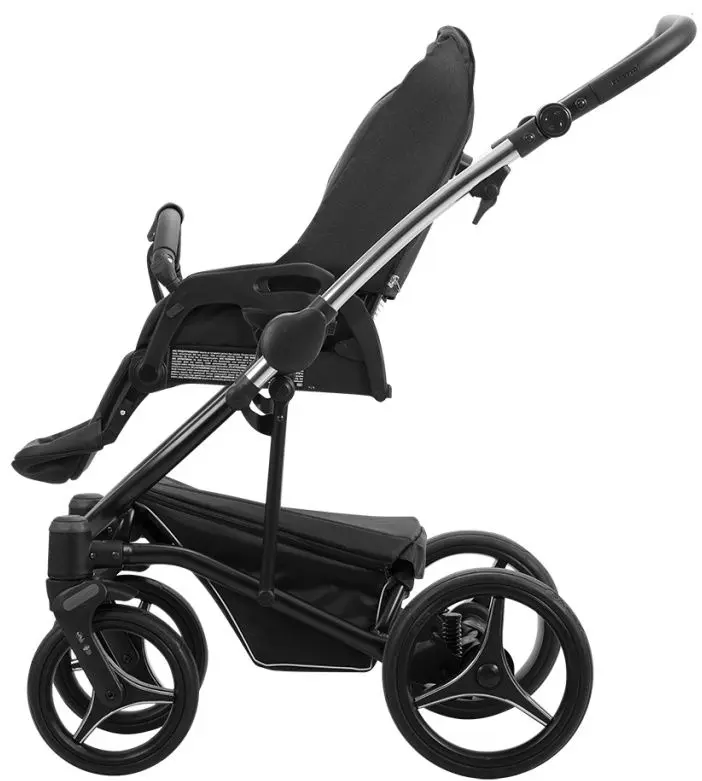 Carucior modular 2в1 Bebetto Torino 01 White Frame (White/Grey) - 10