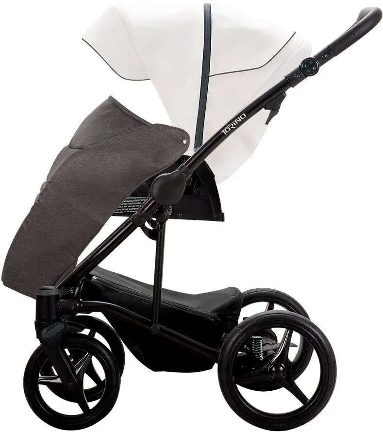 Carucior modularl 2in1 Bebetto Torino 04 Black Frame (Pink/Gray)