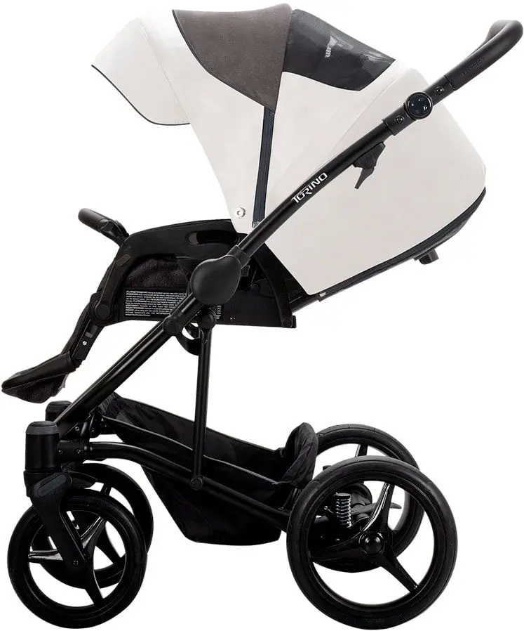 Carucior modularl 2in1 Bebetto Torino 04 Black Frame (Pink/Gray)