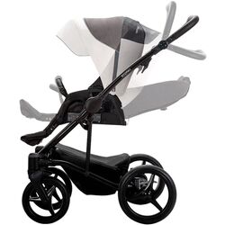 Carucior modularl 2in1 Bebetto Torino 04 Black Frame (Pink/Gray) Thumb