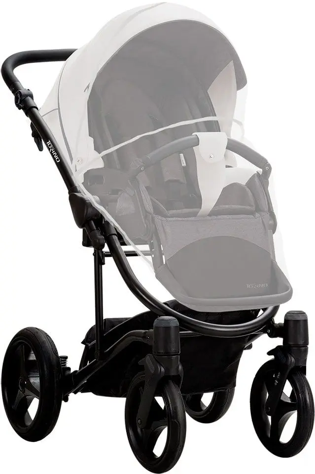 Carucior modularl 2in1 Bebetto Torino 04 Black Frame (Pink/Gray)