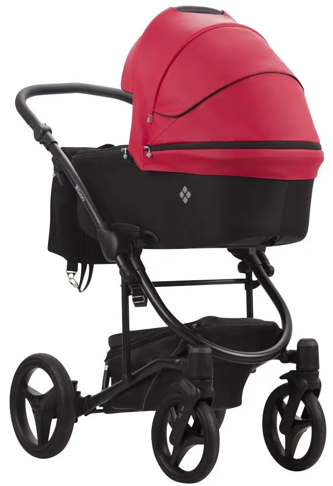 Carucior modular 2в1 Bebetto Torino 07 Black Frame (Red/Black) - 3