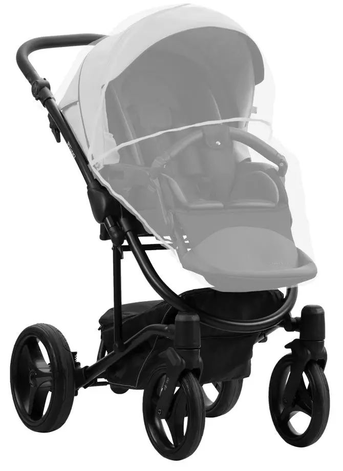 Carucior modular 2в1 Bebetto Torino 07 Black Frame (Red/Black) - 6