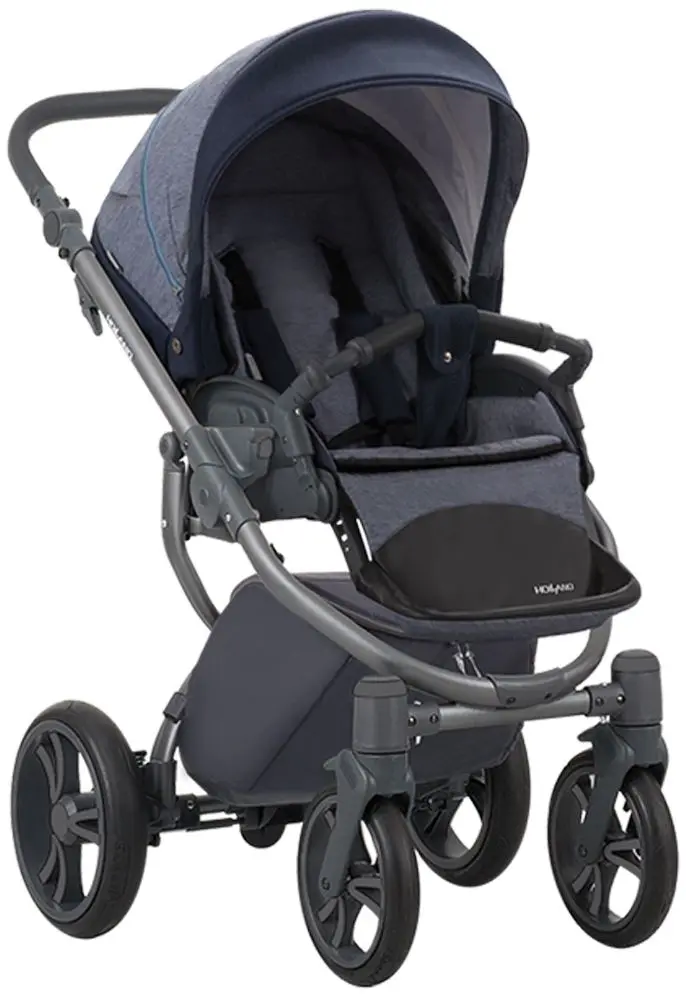 Carucior universal 2in1 Bebetto Holland W49 Graphite Frame (Blue)