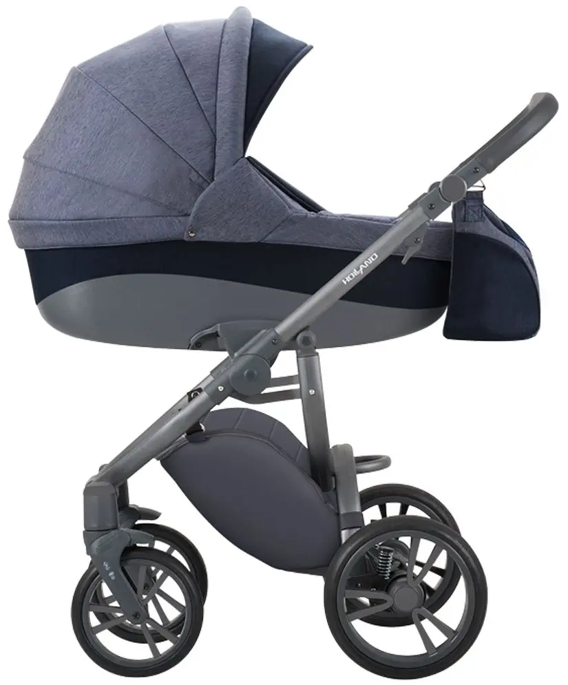 Carucior universal 2in1 Bebetto Holland W49 Graphite Frame (Blue)