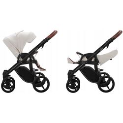 Carucior universal 2in1 Bebetto Luca Pro 13 (Light Brown) Thumb