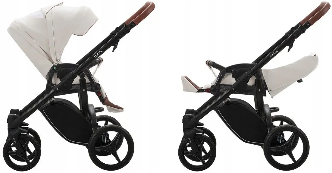 Carucior universal 2in1 Bebetto Luca Pro 13 (Light Brown)