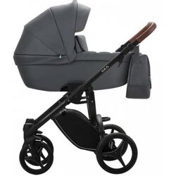 Carucior modular 2in1 Bebetto Luca Pro 03 (Black) Thumb