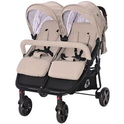 Carucior pentru gemeni Bertoni (Lorelli) Duo (Beige)