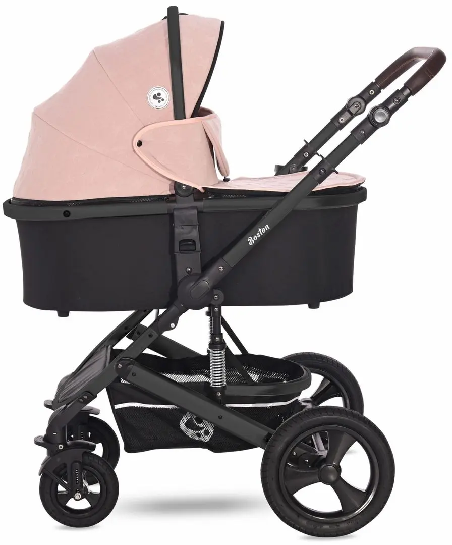 Коляска модульная 3в1 Bertoni (Lorelli) Boston (Comeo Rose Stars) - 2