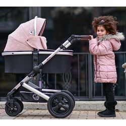Коляска модульная 3в1 Bertoni (Lorelli) Boston (Comeo Rose Stars) Thumb