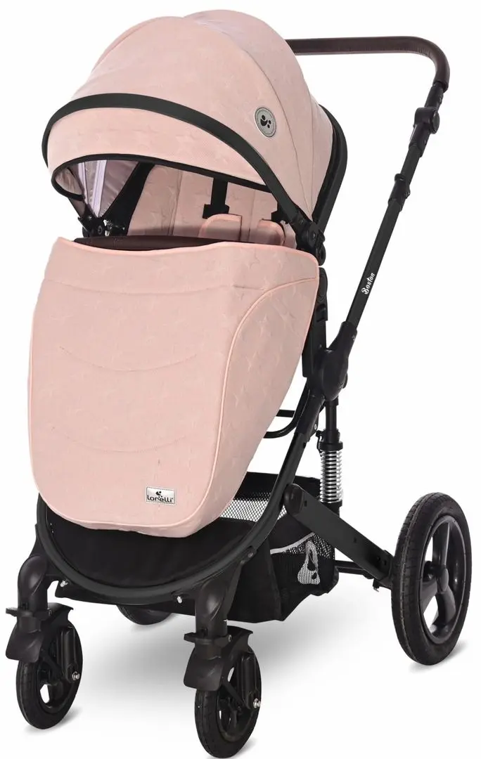 Коляска модульная 3в1 Bertoni (Lorelli) Boston (Comeo Rose Stars) - 5