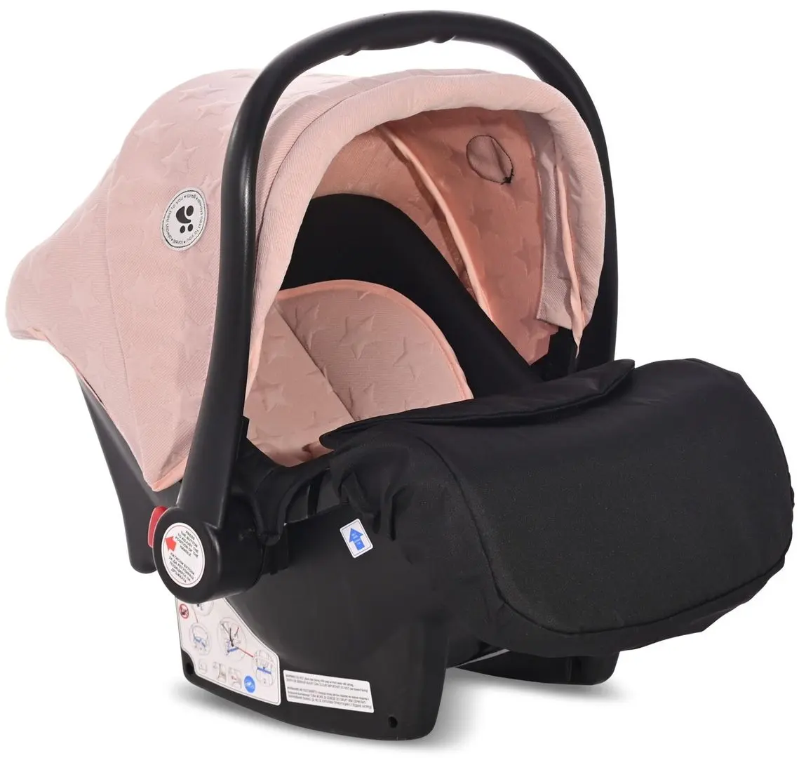 Коляска модульная 3в1 Bertoni (Lorelli) Boston (Comeo Rose Stars) - 10