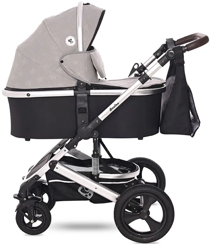 Carucior modular 3in1 Bertoni (Lorelli) Boston (Grey Stars) - 2