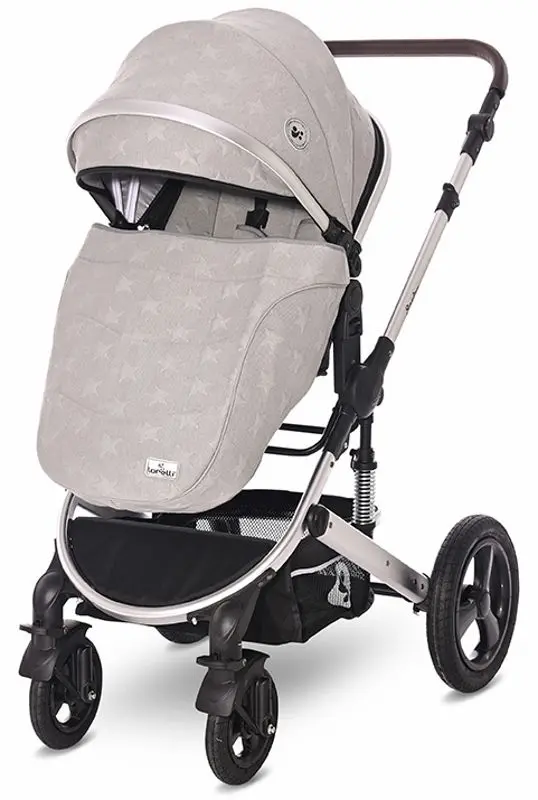 Carucior modular 3in1 Bertoni (Lorelli) Boston (Grey Stars) - 6