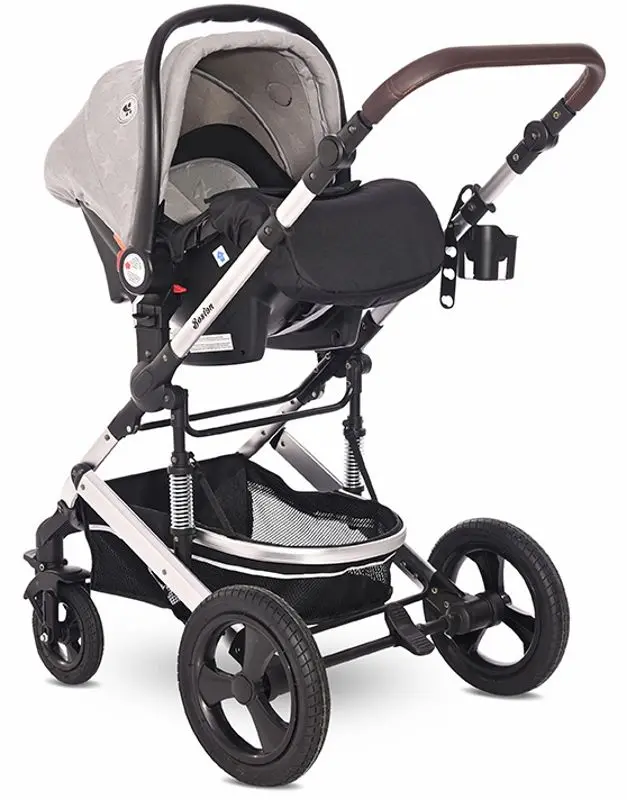 Carucior modular 3in1 Bertoni (Lorelli) Boston (Grey Stars) - 7