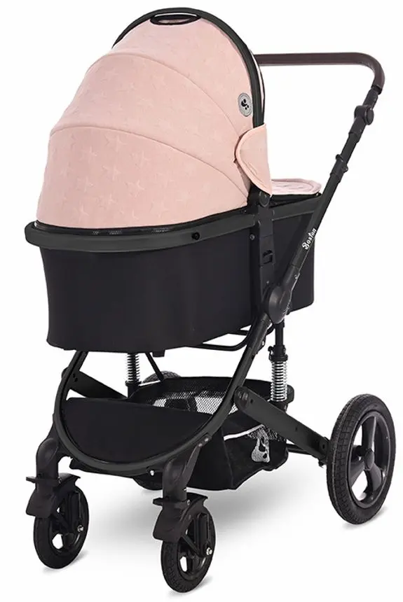 Carucior modular 3in1 Bertoni (Lorelli) Boston (Rose Stars) - 4