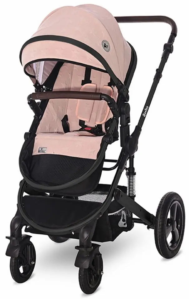 Carucior modular 3in1 Bertoni (Lorelli) Boston (Rose Stars) - 5