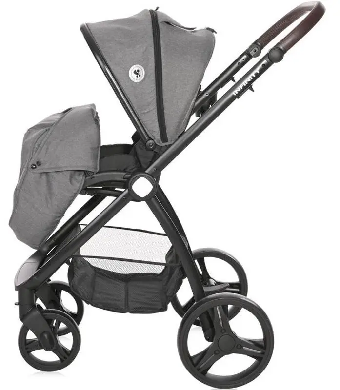 Carucior modular 3in1 Bertoni (Lorelli) Infinity (Glacier Grey) - 6