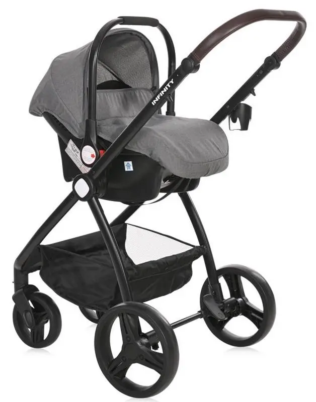 Carucior modular 3in1 Bertoni (Lorelli) Infinity (Glacier Grey) - 7