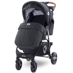Carucior pentru plimbare Bertoni (Lorelli) Daisy + Footcover (Black)