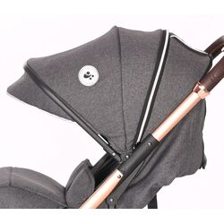 Carucior pentru plimbare Bertoni (Lorelli) Storm (Luxe Black) Thumb