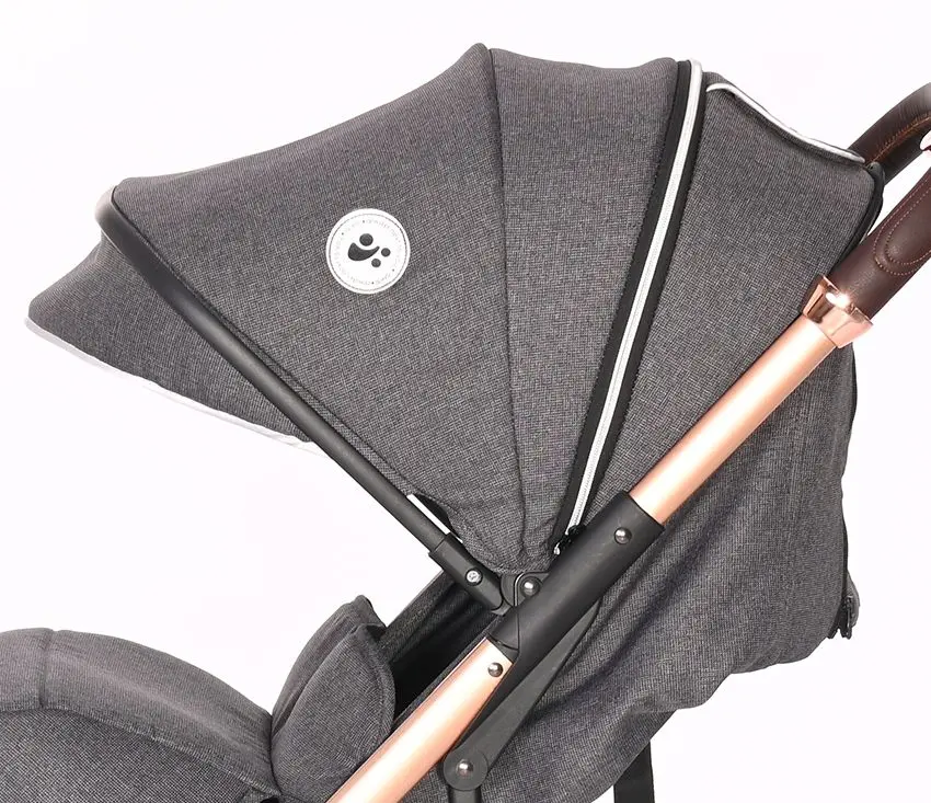 Carucior pentru plimbare Bertoni (Lorelli) Storm (Luxe Black) - 10