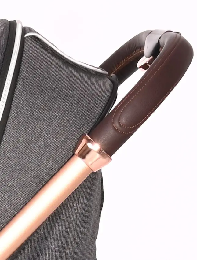 Carucior pentru plimbare Bertoni (Lorelli) Storm (Luxe Black) - 7