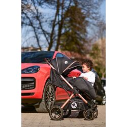 Carucior pentru plimbare Bertoni (Lorelli) Storm (Luxe Black) Thumb