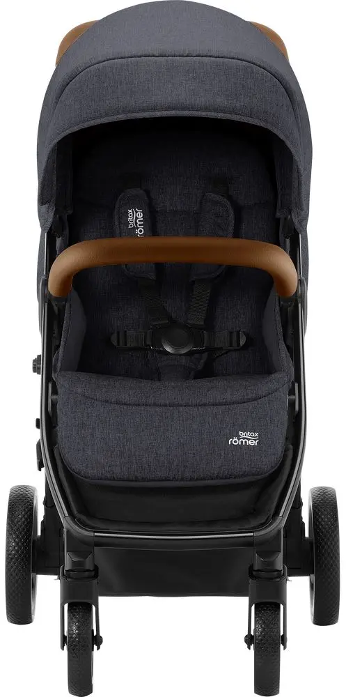 Коляска прогулочная Britax Romer B-AGILE R (Black Shadow/Brown) - 2