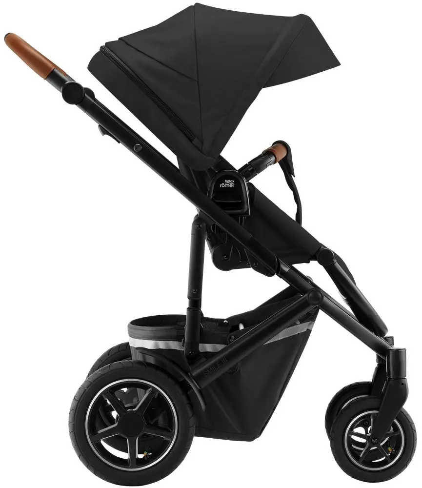 Коляска прогулочная Britax Romer Smile III (Space Black/Brown Handle) - 4