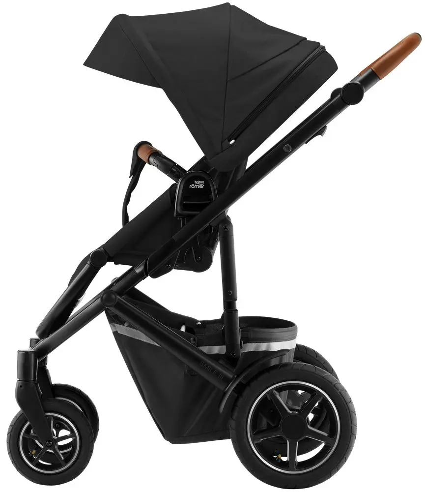 Коляска прогулочная Britax Romer Smile III (Space Black/Brown Handle) - 5