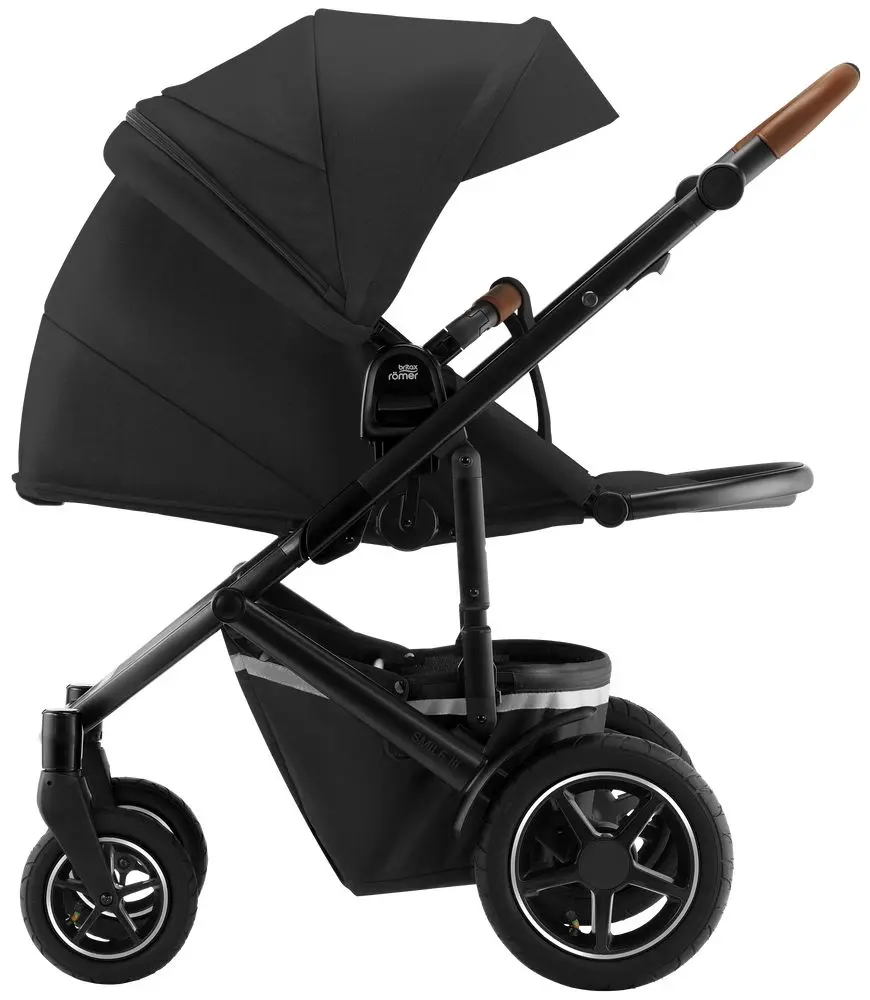 Коляска прогулочная Britax Romer Smile III (Space Black/Brown Handle) - 6