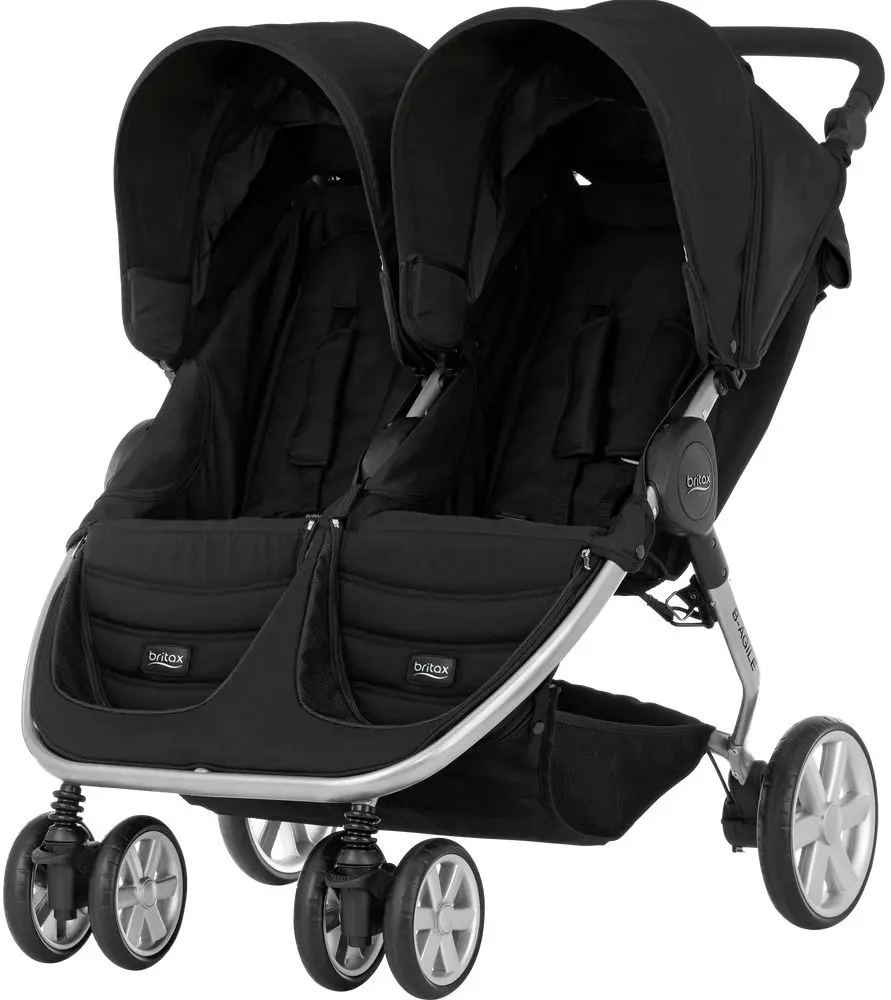 Коляска для двойни Britax B-Agile Double (Cosmos Black)