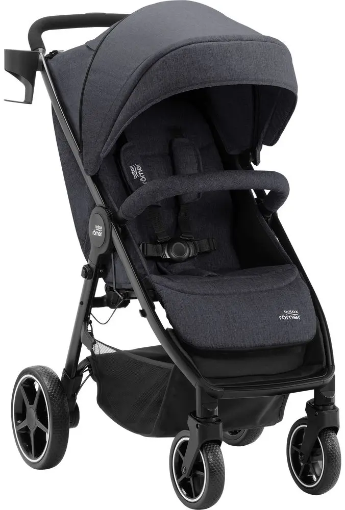 Коляска прогулочная Britax B-Agile M (Black Shadow) - 8