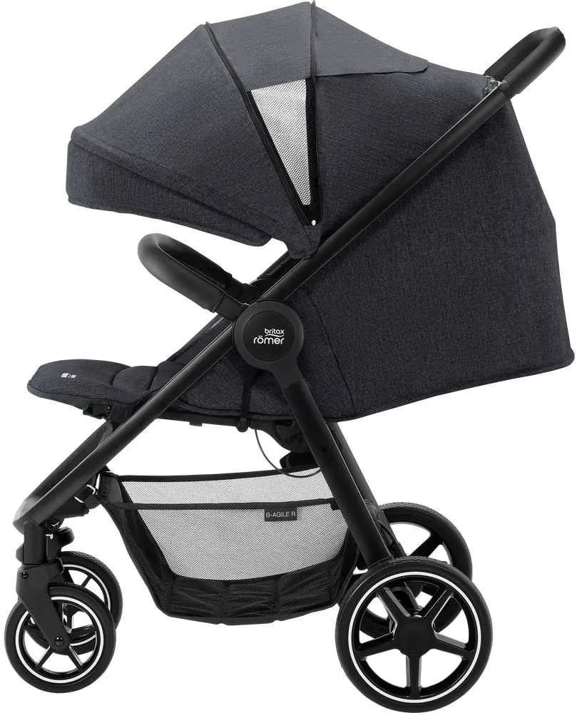 Коляска прогулочная Britax B-Agile R (Black Shadow/Black) - 3