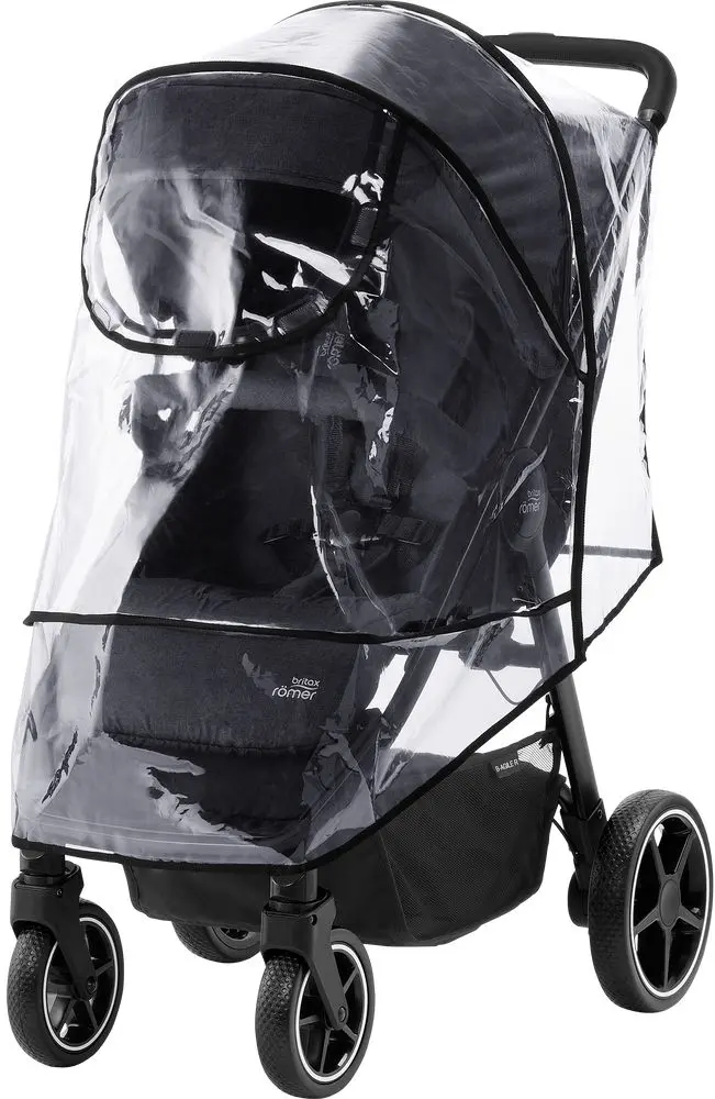 Коляска прогулочная Britax B-Agile R (Black Shadow/Black) - 5