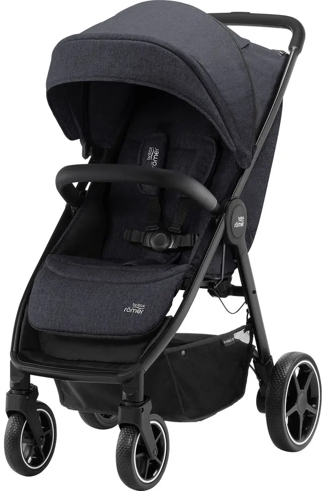 Коляска прогулочная Britax B-Agile R (Black Shadow/Black)
