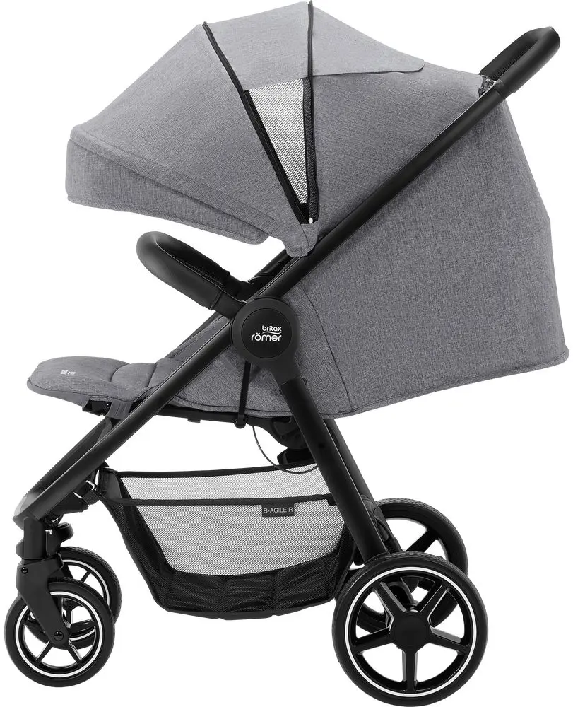 Коляска прогулочная Britax B-Agile R (Elephant Grey/Black) - 3
